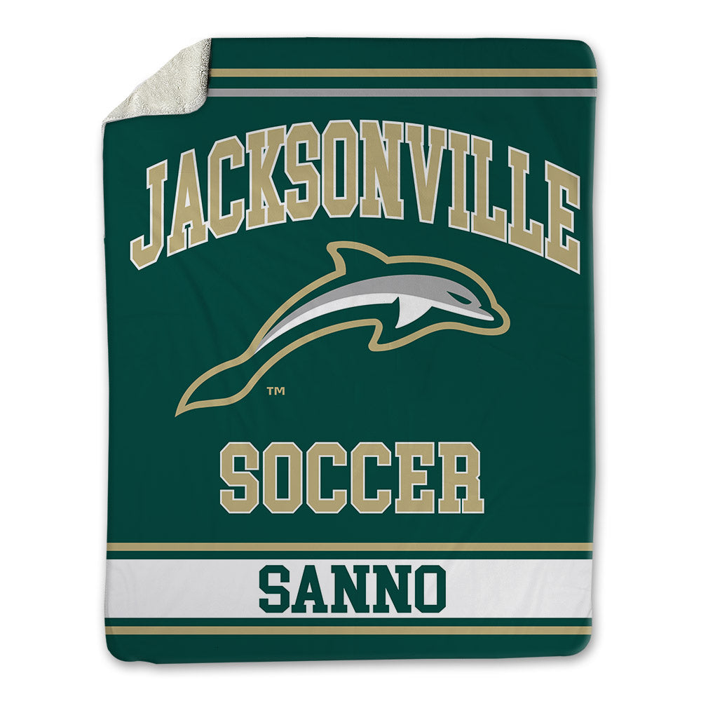 Jacksonville - NCAA Women's Soccer : Saki Sanno - Blanket-0