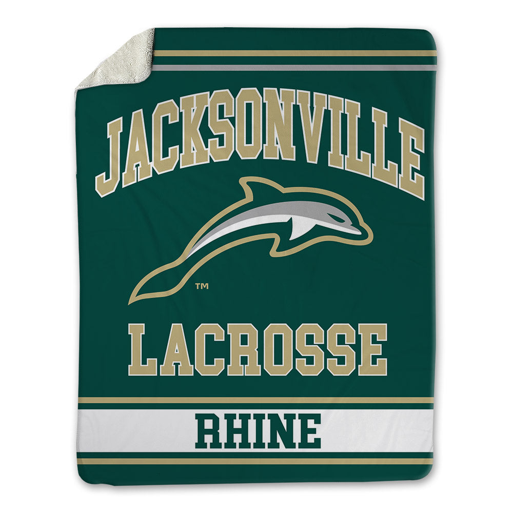 Jacksonville - NCAA Women's Lacrosse : Casey Rhine - Blanket-0