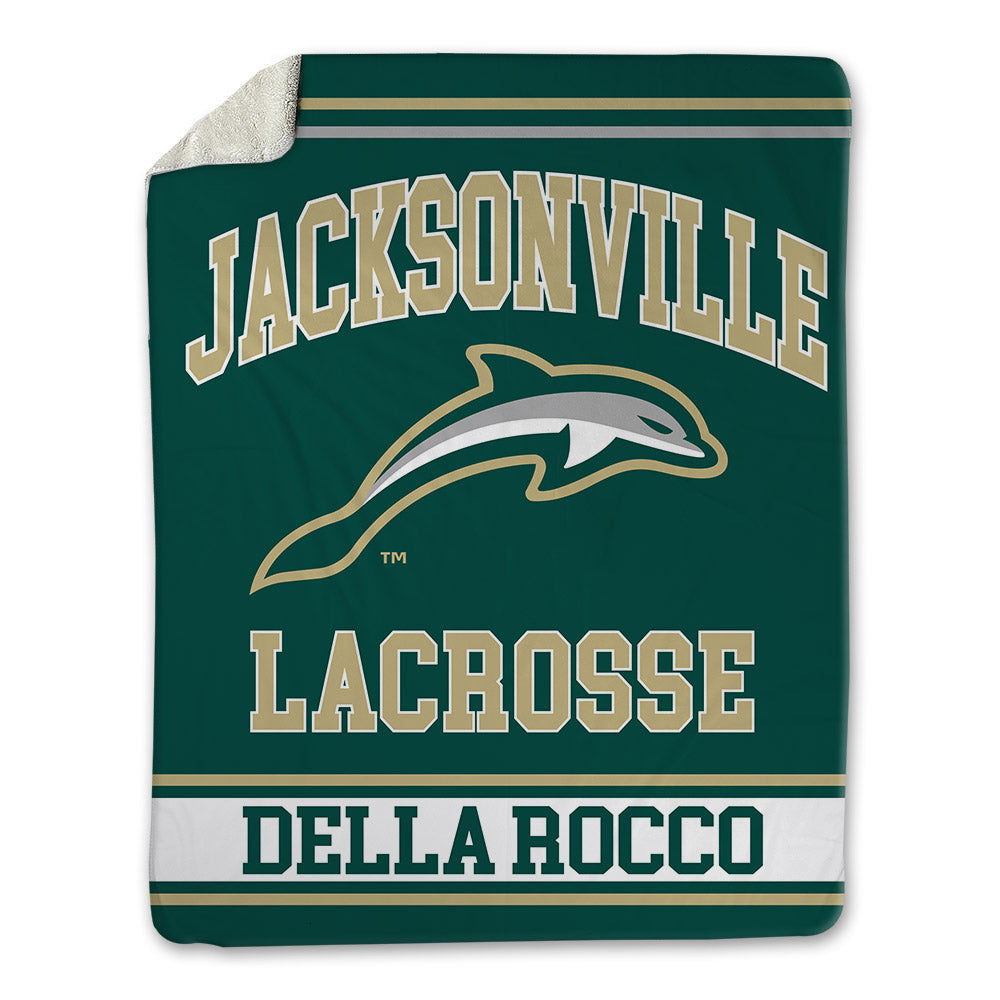 Jacksonville - NCAA Men's Lacrosse : Ryan Della Rocco - Blanket-0