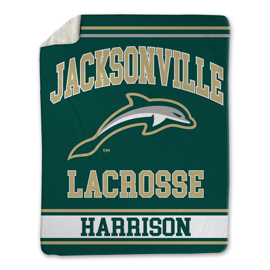 Jacksonville - NCAA Men's Lacrosse : Breyden Harrison - Blanket-0