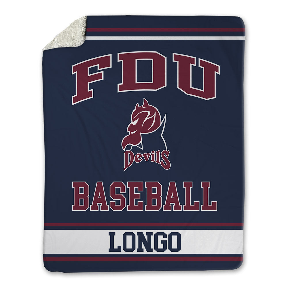 FDU Madison - NCAA Baseball : Peter Longo - Blanket-0