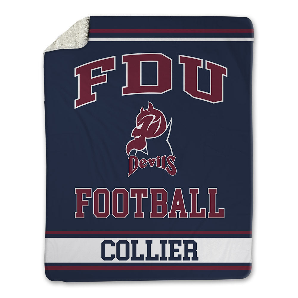 FDU Florham - NCAA Football : Anthony Collier - Blanket-0