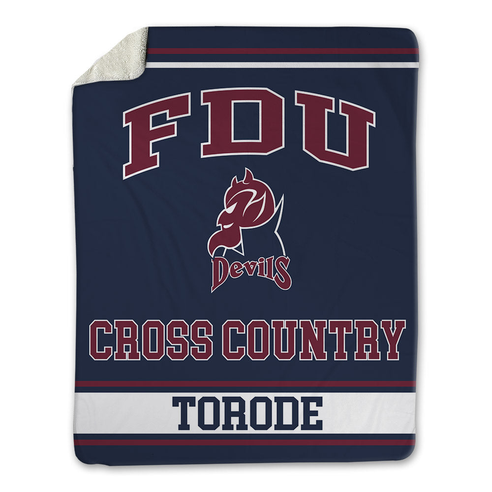 FDU Florham - NCAA Men's Cross Country : Emmanuel Torode Torode - Blanket-0