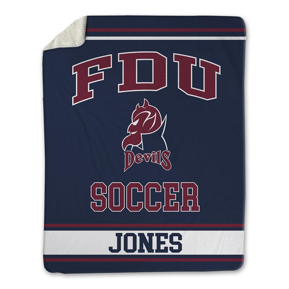FDU Florham - NCAA Women's Soccer : Teagan Jones - Blanket-0
