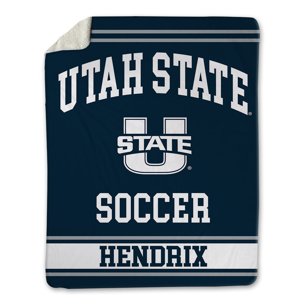 Utah State - NCAA Women's Soccer : Ellie Hendrix - Blanket-0