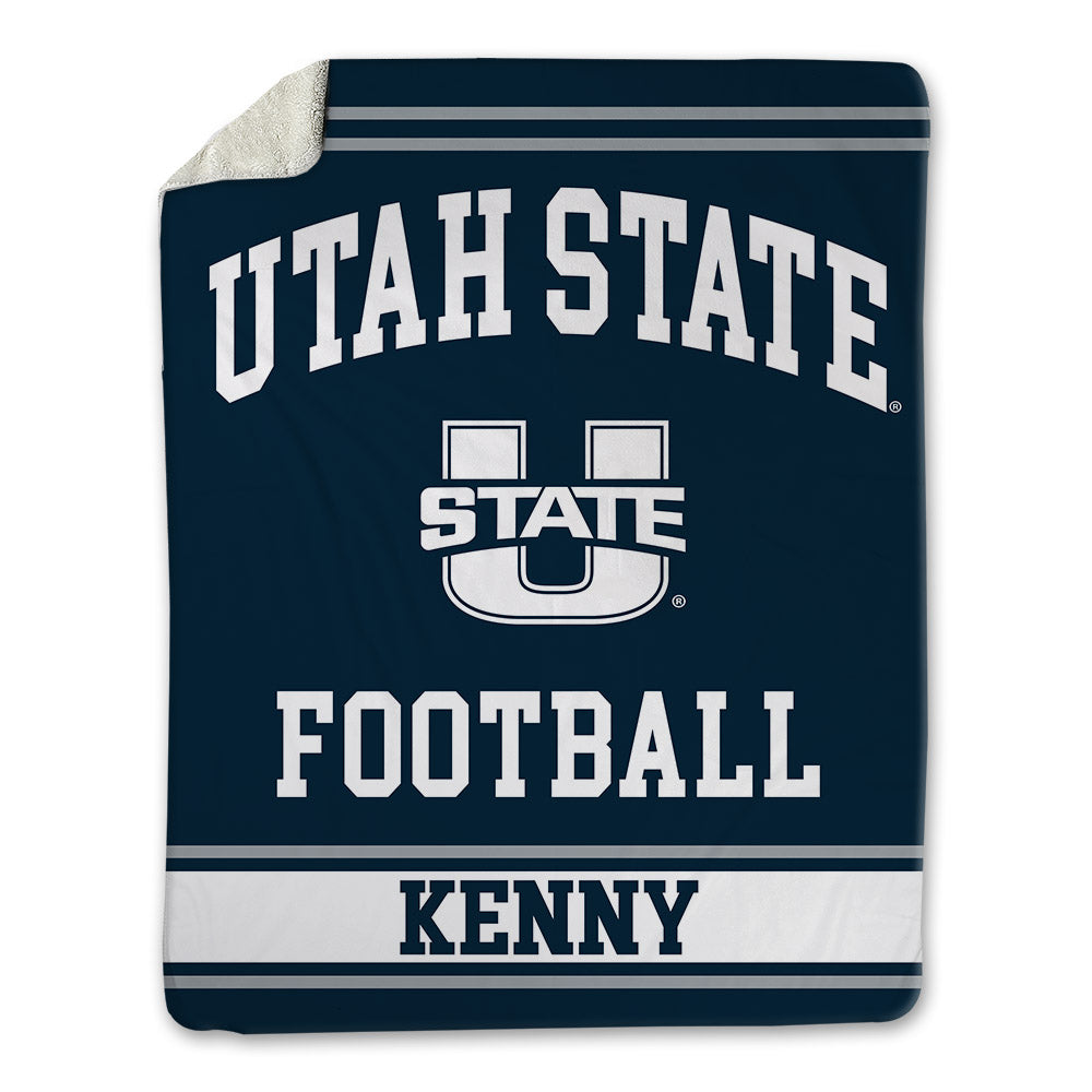 Utah State - NCAA Football : Odhran Kenny - Blanket-0