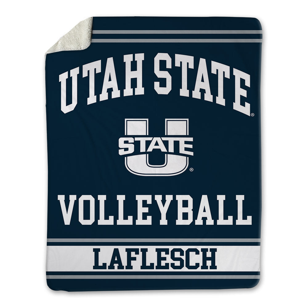 Utah State - NCAA Women's Volleyball : Lily LaFlesch - Blanket-0