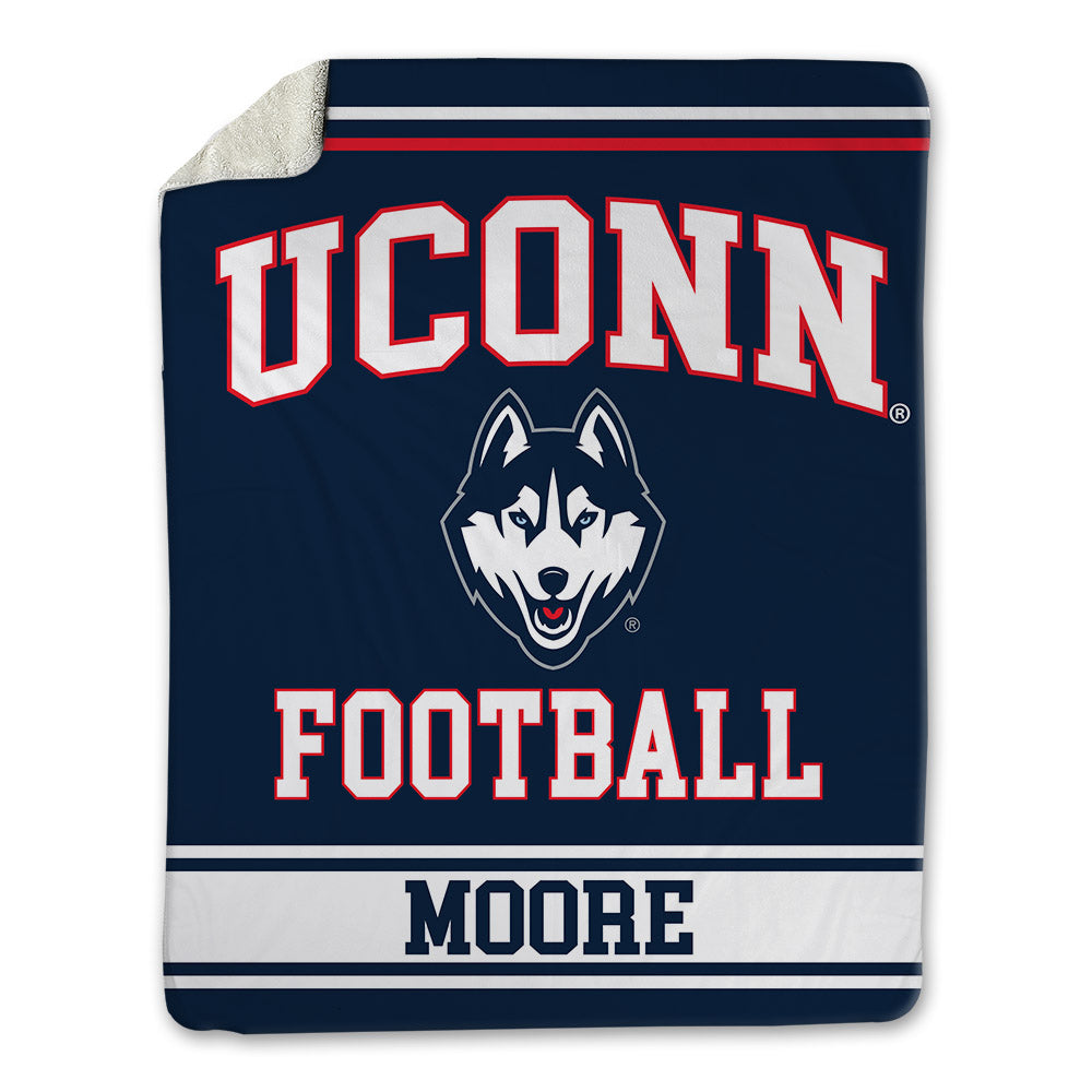 UConn - NCAA Football : Braedyn Moore - Blanket-0