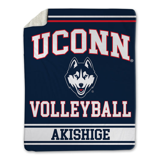 UConn - NCAA Women's Volleyball : Hazuna Akishige - Blanket-0