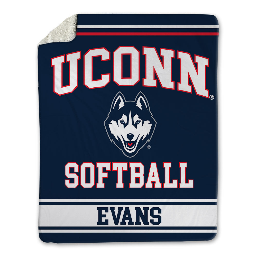 UConn - NCAA Softball : Hannah Evans - Blanket-0