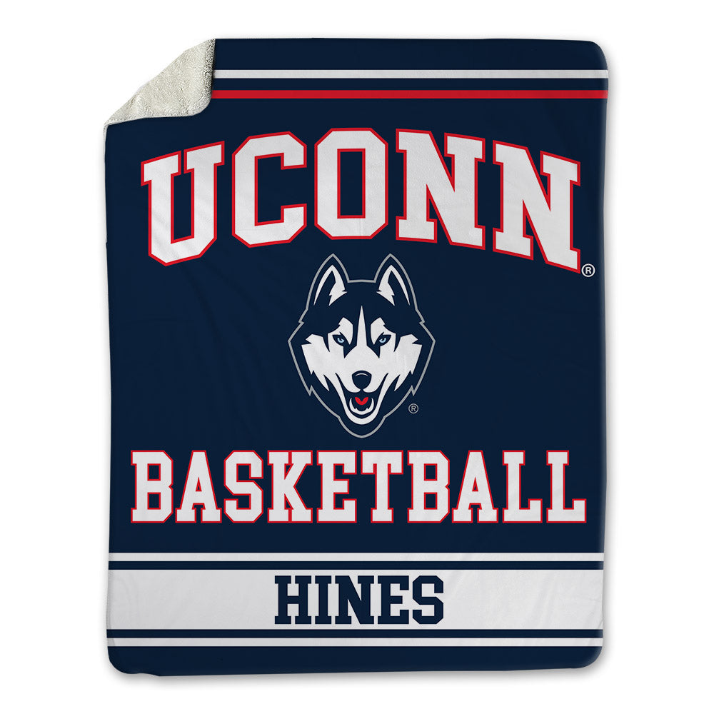 UConn - NCAA Men's Basketball : Na'Jai Hines - Blanket-0