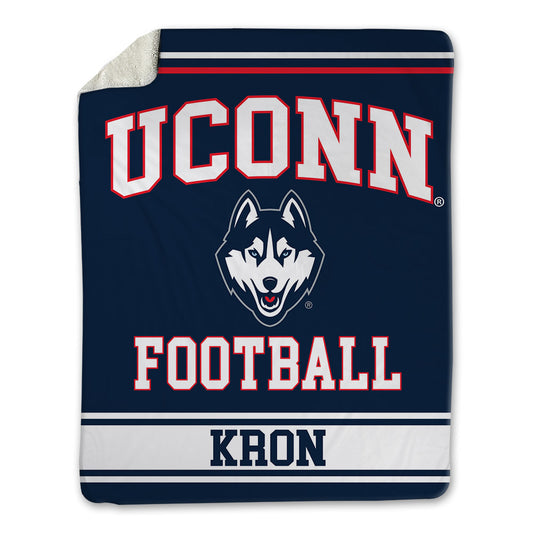 UConn - NCAA Football : Drew Kron - Blanket-0