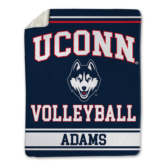 UConn - NCAA Women's Volleyball : Eli Adams - Blanket-0