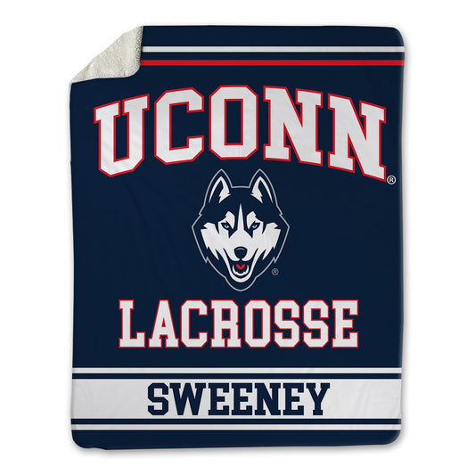 UConn - NCAA Women's Lacrosse : Madison Sweeney - Blanket-0