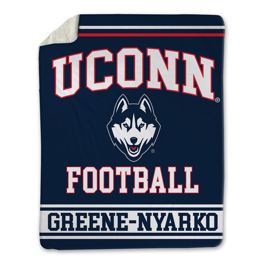 UConn - NCAA Football : Raphael Greene-Nyarko - Blanket-0