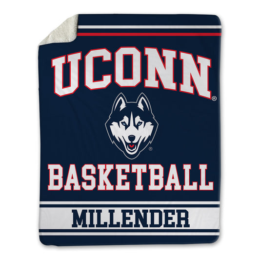 UConn - NCAA Men's Basketball : Alec Millender - Blanket-0