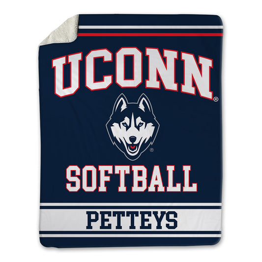 UConn - NCAA Softball : Cat Petteys - Blanket-0