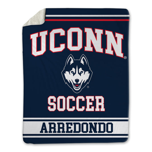 UConn - NCAA Men's Soccer : Alfonso Arredondo - Blanket-0