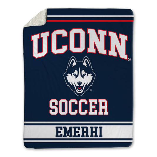 UConn - NCAA Men's Soccer : Grant Emerhi - Blanket-0