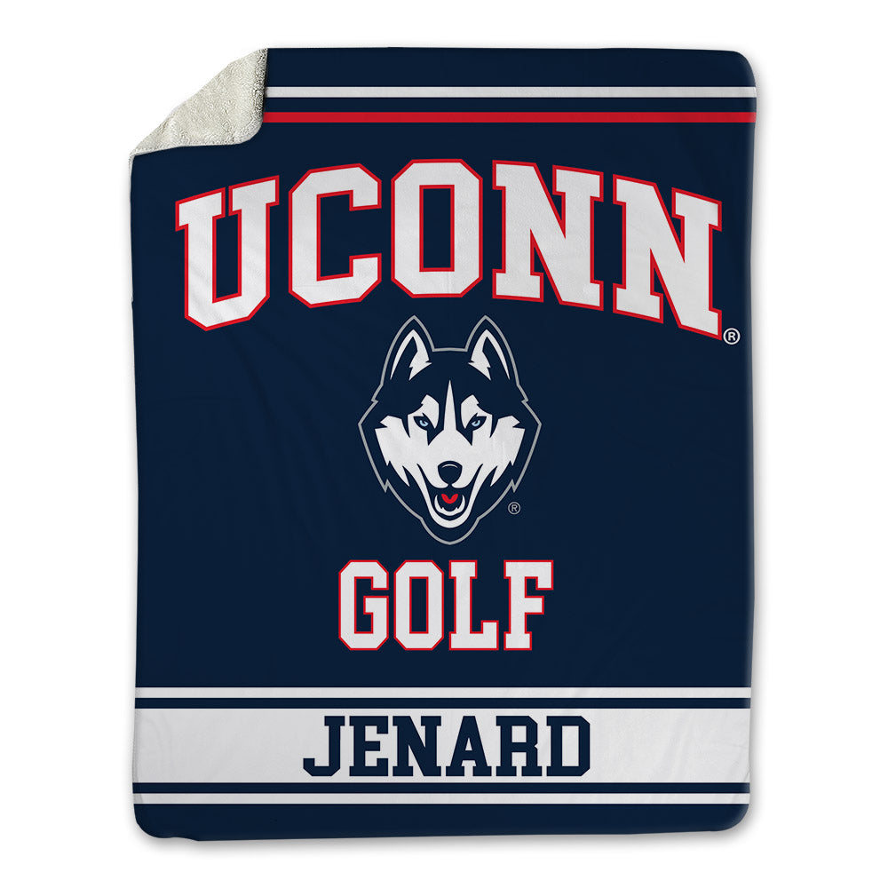 UConn - NCAA Men's Golf : Brayden Jenard - Blanket-0
