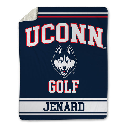 UConn - NCAA Men's Golf : Brayden Jenard - Blanket-0