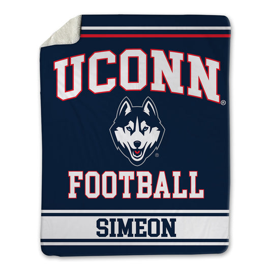 UConn - NCAA Football : Shawn Simeon - Blanket-0
