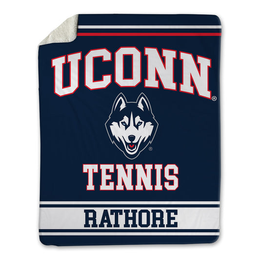 UConn - NCAA Women's Tennis : Varsha Rathore - Blanket-0