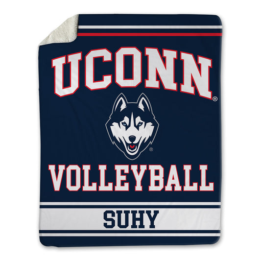 UConn - NCAA Women's Volleyball : Isabella Suhy - Blanket-0