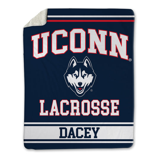UConn - NCAA Women's Lacrosse : Emma Dacey - Blanket-0