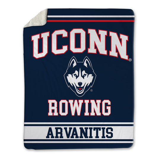 UConn - NCAA Women's Rowing : Isabella Arvanitis - Blanket-0