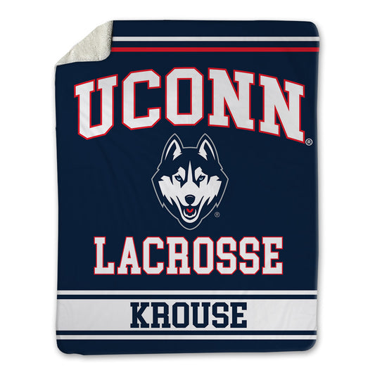 UConn - NCAA Women's Lacrosse : Natalya Krouse - Blanket-0