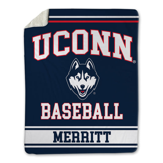 UConn - NCAA Baseball : Adam Merritt - Blanket-0