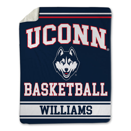 UConn - NCAA Women's Basketball : Serah Williams - Blanket-0