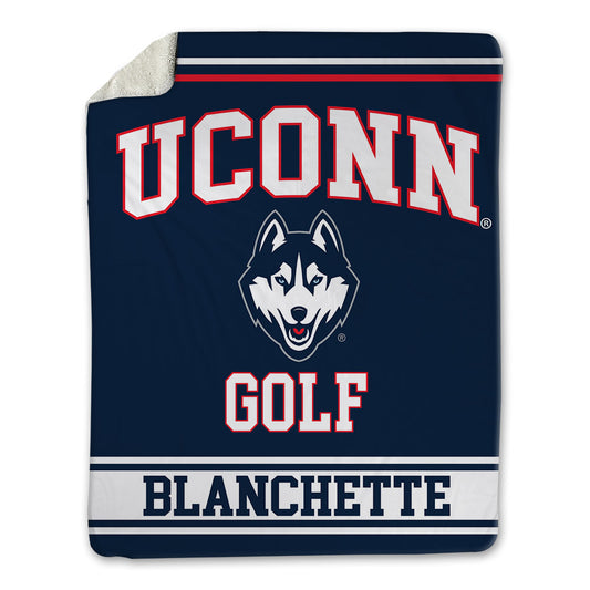 UConn - NCAA Men's Golf : Caden Blanchette - Blanket-0