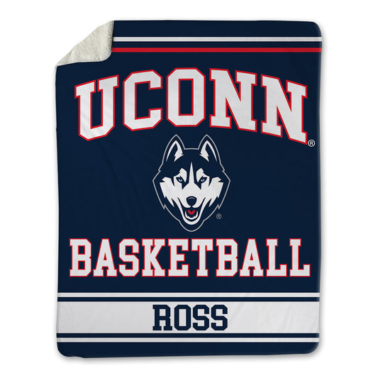 UConn - NCAA Men's Basketball : Jayden Ross - Blanket-0