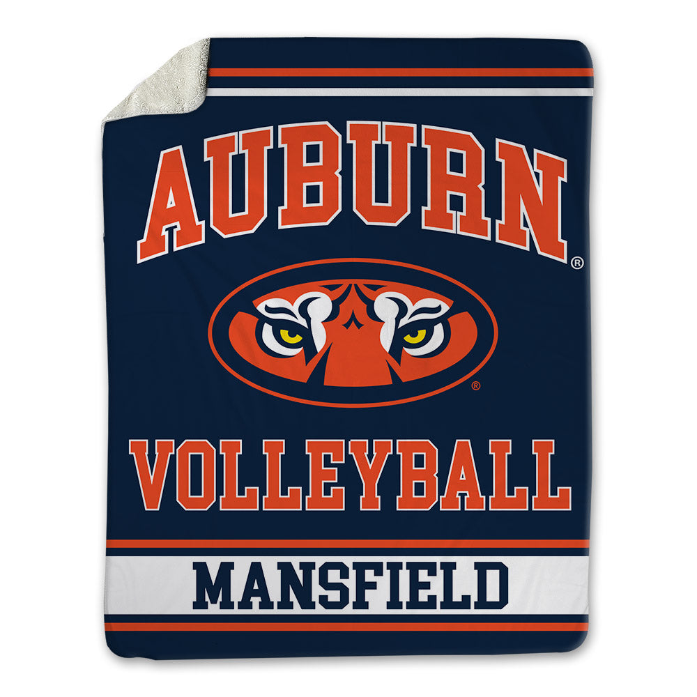 Auburn - NCAA Women's Volleyball : Kate Mansfield - Blanket-0