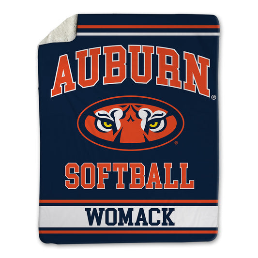 Auburn - NCAA Softball : MaNia Womack - Blanket-0