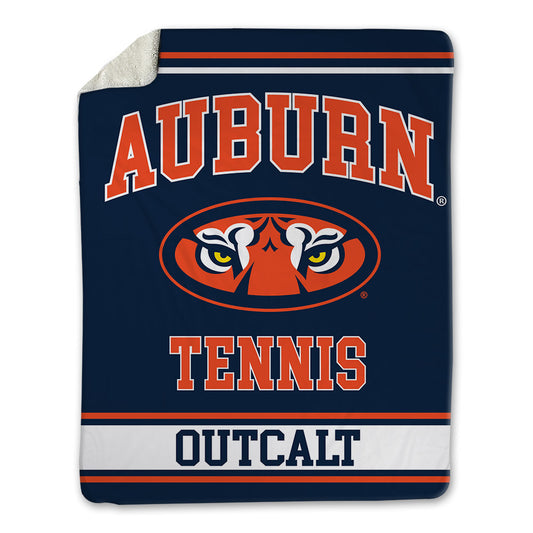 Auburn - NCAA Women's Tennis : Natalie Outcalt - Blanket-0