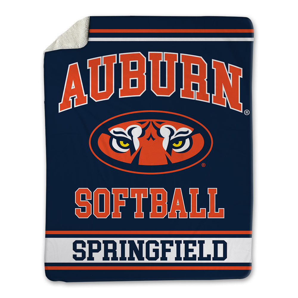 Auburn - NCAA Softball : Cece Springfield - Blanket-0