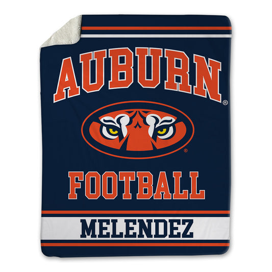 Auburn - NCAA Football : Antonio Melendez - Blanket-0