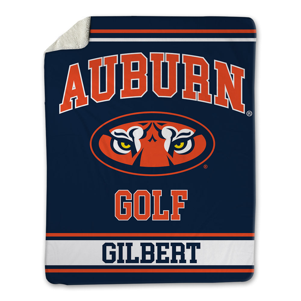 Auburn - NCAA Men's Golf : Josiah Gilbert - Blanket-0