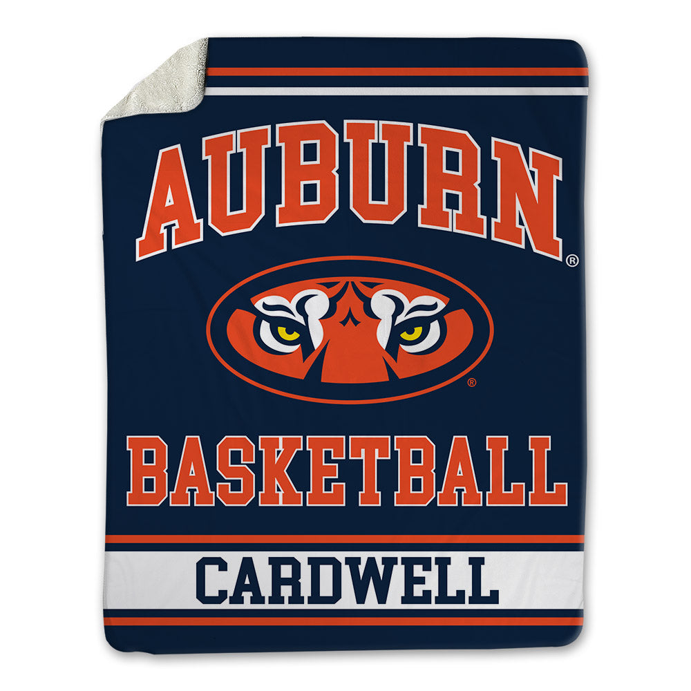 Auburn - NCAA Men's Basketball : Drake Cardwell - Blanket-0