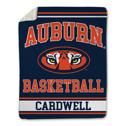 Auburn - NCAA Men's Basketball : Drake Cardwell - Blanket-0