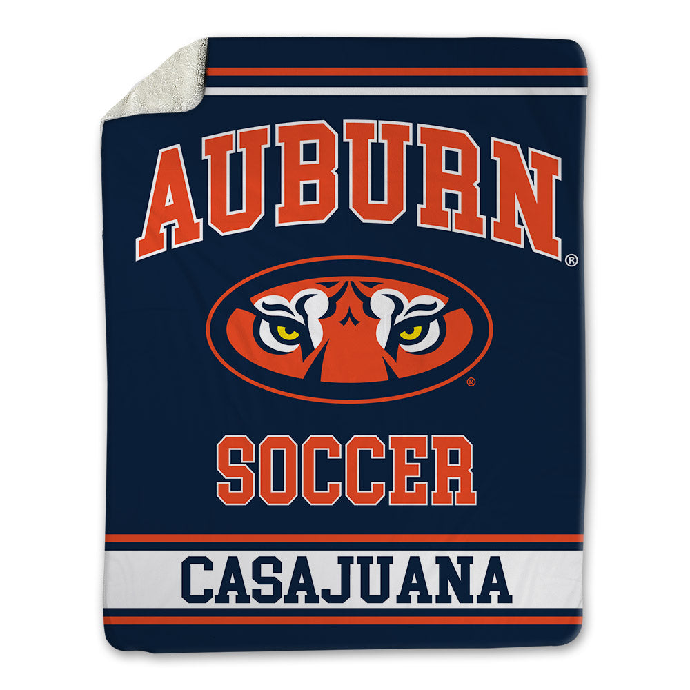 Auburn - NCAA Women's Soccer : Clara Casajuana - Blanket-0