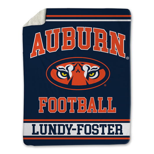 Auburn - NCAA Football : Mykall Lundy-Foster - Blanket-0