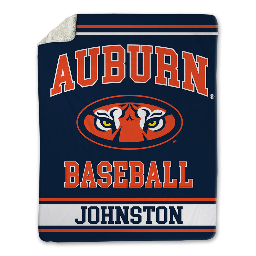 Auburn - NCAA Baseball : Jett Johnston - Blanket-0