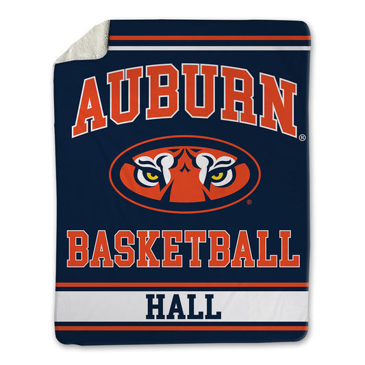 Auburn - NCAA Men's Basketball : Keyshawn Hall - Blanket-0