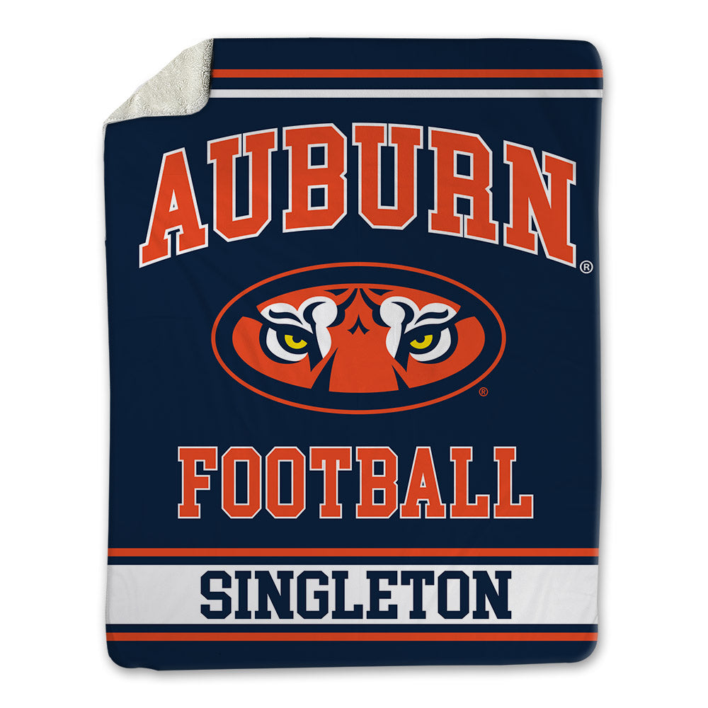 Auburn - NCAA Football : Keshaun Singleton - Blanket-0