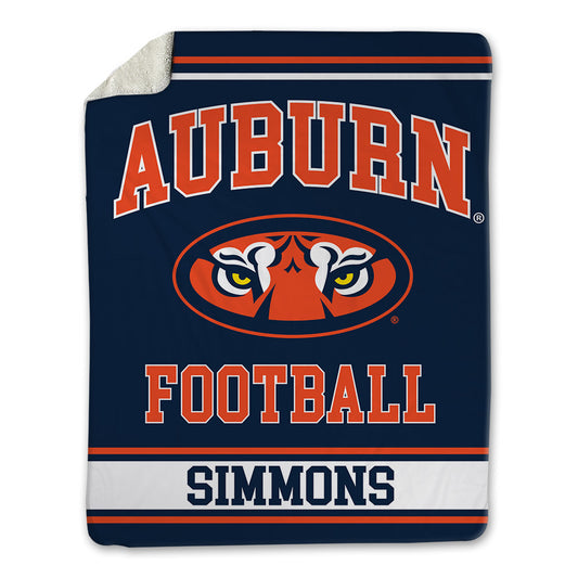 Auburn - NCAA Football : Jo Simmons - Blanket-0