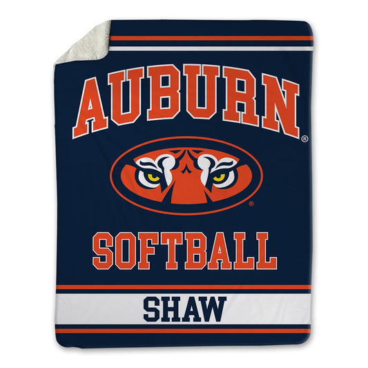 Auburn - NCAA Softball : Kylie Shaw - Blanket-0